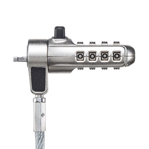 セキュリティワイヤー｜ロック・ナノセーバー・一体型・ダイヤル錠