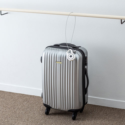 セキュリティワイヤー(シリンダ錠・巻取り式・コンパクト・3×7㎜)