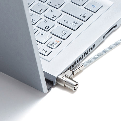 シリンダセキュリティ（超小型・eセキュリティ・鍵No.1・セキュリティスロット7×3mm）