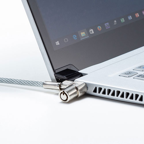 シリンダセキュリティ（超小型・eセキュリティ・鍵No.1・セキュリティスロット7×3mm）