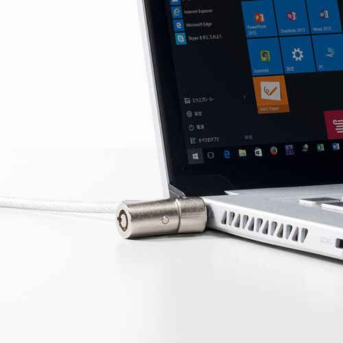 シリンダセキュリティ（3×7㎜スロット対応・超小型・一体型）