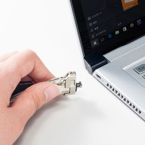 シリンダセキュリティ（3×7㎜スロット対応・超小型・一体型）