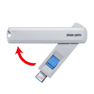 タイプCポートロック（eセキュリティ・物理・ポートロックセット） SLE-46S-BL サンワサプライ