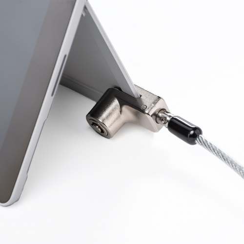 Surface用セキュリティワイヤー（シリンダー錠タイプ・盗難防止・1.8m）