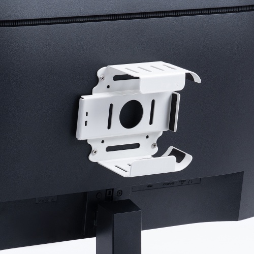 Mac mini M4 セキュリティ金具（VESAマウント・モニター裏収納）