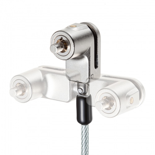 Surface Pro 12インチ用セキュリティワイヤー（Microsoft ・シリンダー錠タイプ・シリンダ式・盗難防止・1.8m）