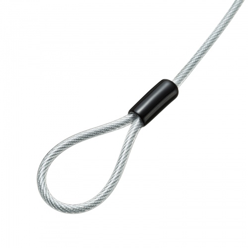 Surface Pro 12インチ用セキュリティワイヤー（Microsoft ・シリンダー錠タイプ・シリンダ式・盗難防止・1.8m）