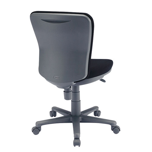 オフィスチェア（ミドルバック・成型ウレタン・モールドウレタン・ブラック） SNC-021KBK2 サンワサプライ