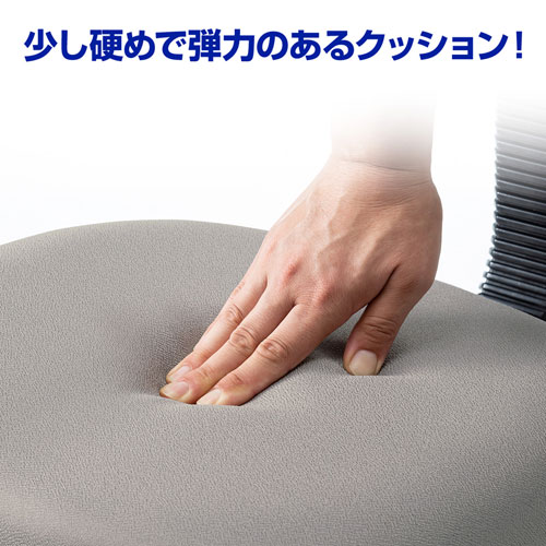 オフィスチェア（ホームチェア・OA・パソコン・スタンダード・エコノミー・リーズナブル・ライトグレー） SNC-A1LGY サンワサプライ