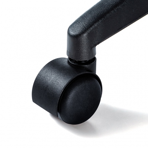 キャスター(ナイロン・OAチェアー用・5個セット・双輪キャスター・静音・細径タイプ・ブラック) SNC-CAST9 サンワサプライ