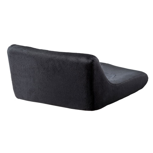 シートクッション（高反発・ウレタンフォーム・エルゴノミクス・デスクワーク・ブラック）