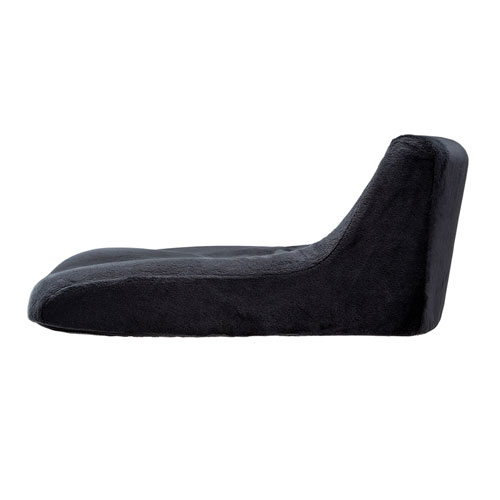 シートクッション（高反発・ウレタンフォーム・エルゴノミクス・デスクワーク・ブラック）