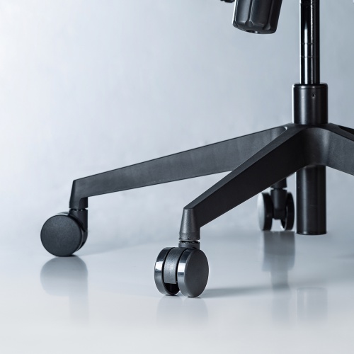 メッシュチェア（海洋プラスチック・再生PET素材使用・シンクロロッキング機能・ ブルー）SNC-E11BL