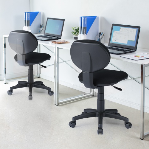 OAチェア（学校向け椅子・ブラック）