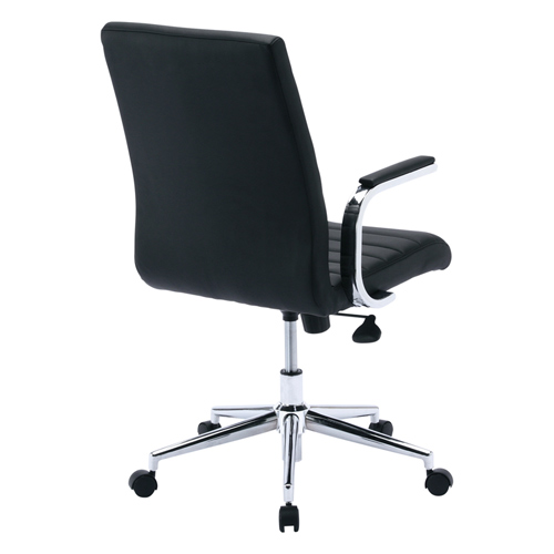 PUレザーチェア（ブラック）サンワサプライ SNC-L12BK