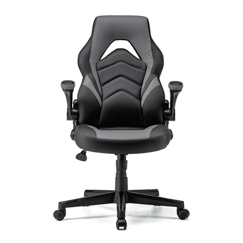 ゲーミングチェア（オフィス・肘跳ね上げ・肘グレー） SNC-L20GY サンワサプライ