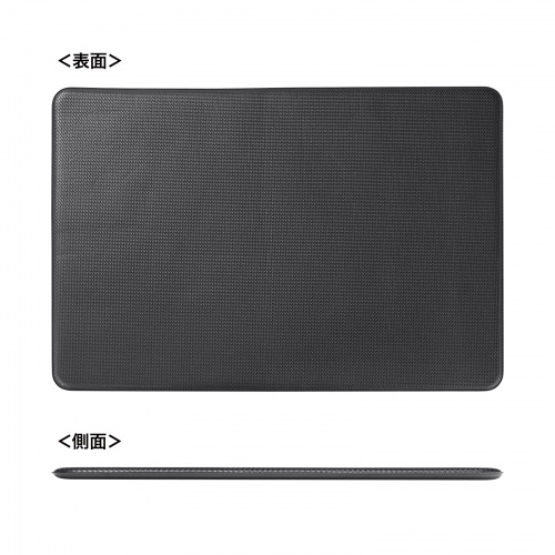 疲労軽減マット（奥行き600mm・軟質・クッション性マット・底冷え対策・物流現場・工場・倉庫・立ち作業・耐水・耐摩耗に優れた素材・体圧を分散） SNC-MAT11 サンワサプライ