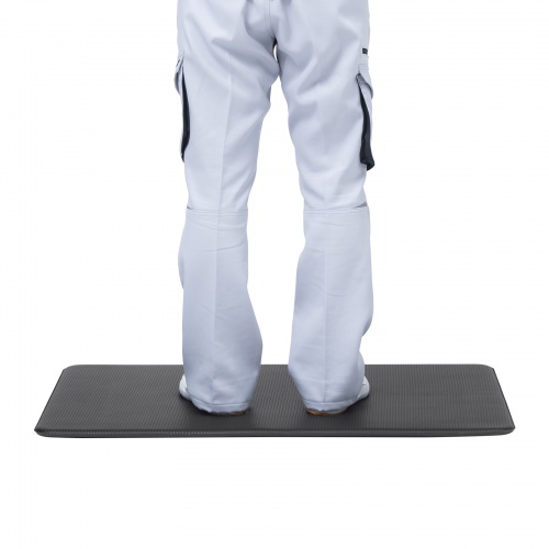 疲労軽減マット（奥行き600mm・軟質・クッション性マット・底冷え対策・物流現場・工場・倉庫・立ち作業・耐水・耐摩耗に優れた素材・体圧を分散） SNC-MAT11 サンワサプライ