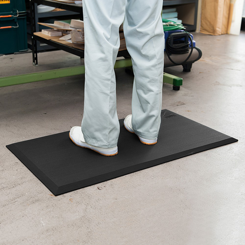 疲労軽減マット（W500×D900mm・立ち仕事対策・腰痛対策・滑り止め・倉庫・レストラン・飲食店） SNC-MAT5
