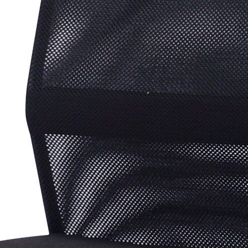 メッシュチェア(ネット・ミドルバック・ロッキング・肘なし・ブラック) SNC-NET16BK サンワサプライ