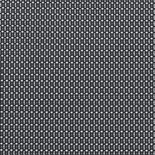 メッシュチェア（ひじはね上げ・高さ調節可能ランバーサポート付・座面ビニールレザー・ロッキング・背座一体型ロッキング・キャスター付・ブラック）