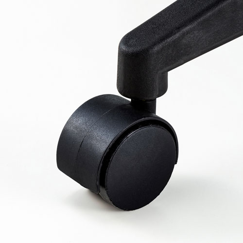 メッシュチェア（ロッキング・座面昇降・ひじあてつき・ヘッドレストつき・ハンガー付き・キャスター・ブラック