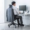 メッシュチェア（ハイバック・跳ね上げ式アームレスト・2Dヘッドレスト・背座一体型ロッキング・ハンガー付き・可動式ランバーサポート）