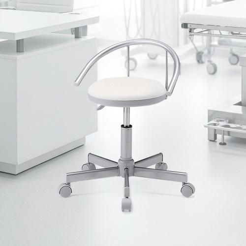 病院向けチェア(抗菌耐アルコールタイプ・ホワイト) SNC-RD1VW2 サンワサプライ