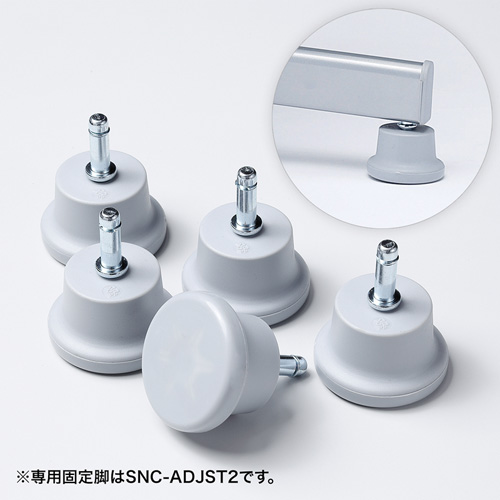 病院向けチェア(抗菌耐アルコールタイプ・ホワイト) SNC-RD1VW2 サンワサプライ