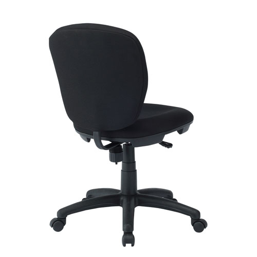 オフィスチェア（ミドルバック・ブラック） SNC-T146KBK サンワサプライ