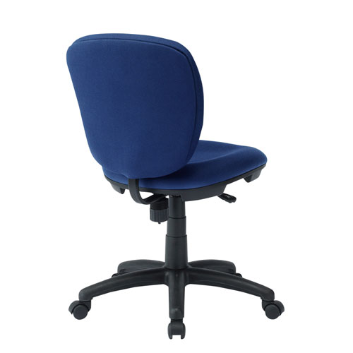 オフィスチェア（ミドルバック・OAチェア・ブルー） SNC-T146KBL サンワサプライ