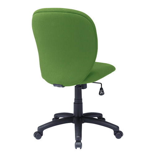 オフィスチェア（ロッキング・キャスター・布張り・グリーン） SNC-T148G