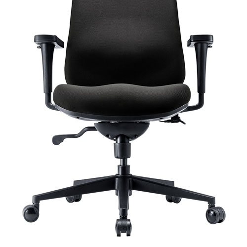 オフィスチェア（ハイバック・高機能・ブラック） SNC-T160BK