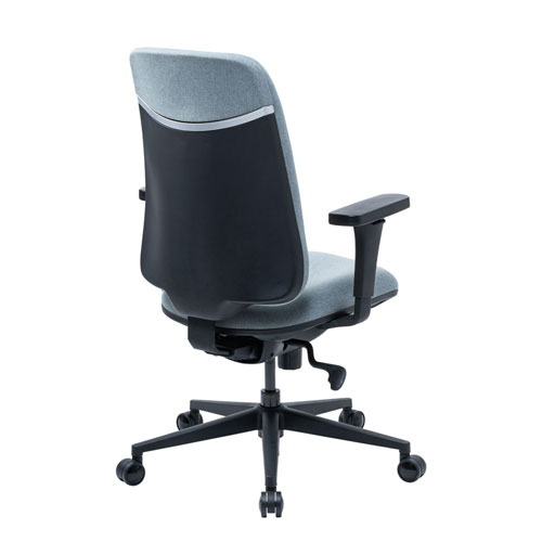 高機能ハイバックオフィスチェア（ライトブルー）SNC-T160LB