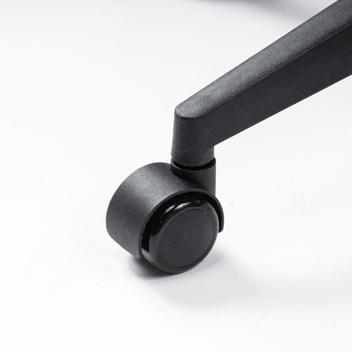 オフィスチェア（跳ね上げ式肘あて・ランバーサポート・ブラック） SNC-T161BK サンワサプライ