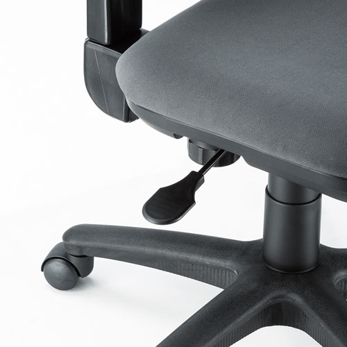 オフィスチェア（背もたれ前後上下調節機能・ロッキング機能・スイング機能・グレー） SNC-T162GY サンワサプライ