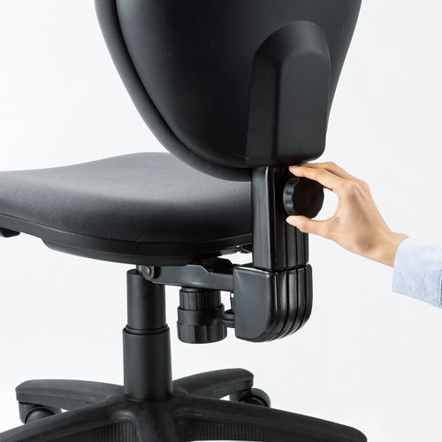 オフィスチェア（背もたれ前後上下調節機能・ロッキング機能・スイング機能・グレー） SNC-T162GY サンワサプライ