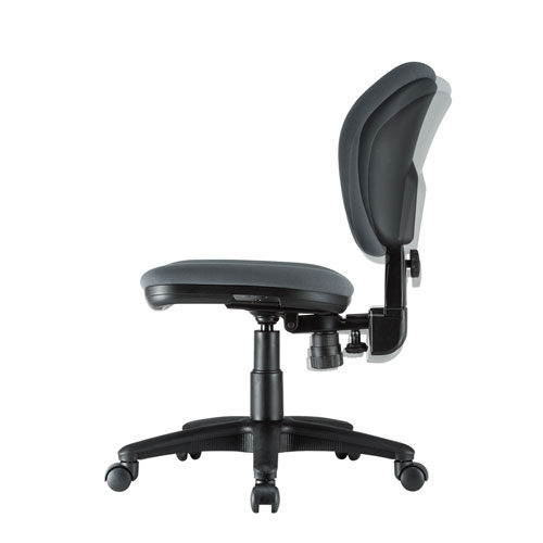 オフィスチェア（背もたれ前後上下調節機能・ロッキング機能・スイング機能・グレー） SNC-T162GY サンワサプライ