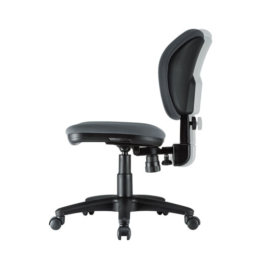 オフィスチェア（背もたれ前後上下調節機能・ロッキング機能・スイング機能・グレー） SNC-T162GY サンワサプライ