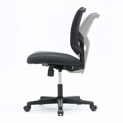 オフィスチェア（コンパクト・シンクロロッキング・高耐荷重・オフィス・ブラック） SNC-T163BK サンワサプライ