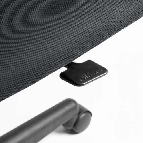 オフィスチェア（コンパクト・シンクロロッキング・高耐荷重・オフィス・ブラック） SNC-T163BK サンワサプライ