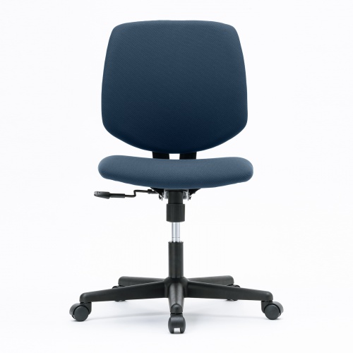 オフィスチェア（チェア・コンパクト・シンクロロッキング・高耐荷重・オフィス・ブルー） SNC-T163BL サンワサプライ