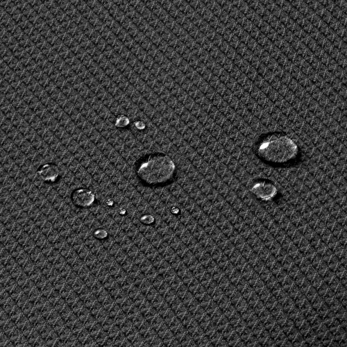 オフィスチェア（事務椅子・ロッキング・防汚生地・キャスター付・ブラック）