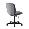 オフィスチェア（事務椅子・ロッキング・防汚生地・キャスター付・グレー）