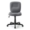 オフィスチェア（事務椅子・ロッキング・防汚生地・キャスター付・グレー）