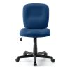 オフィスチェア（事務椅子・ロッキング・防汚生地・キャスター付・ネイビー）