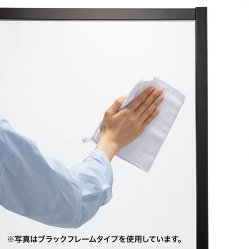 パーティション（クリアパネル・シルバーフレーム・高さ160cm）