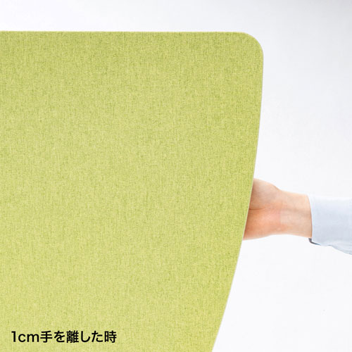 吸音フェルト卓上パーティション（W1200用 グリーン）