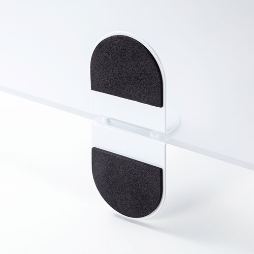 デスクパーティション（自立式・W1000×H360mm・アクリル・半透明）