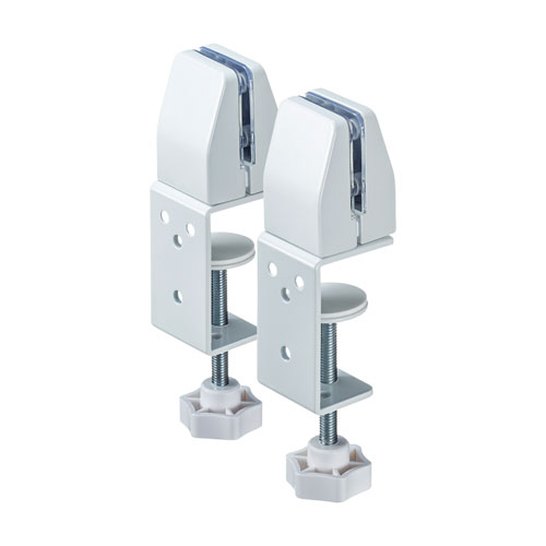 パーティション用クランプ式台座（2個セット）